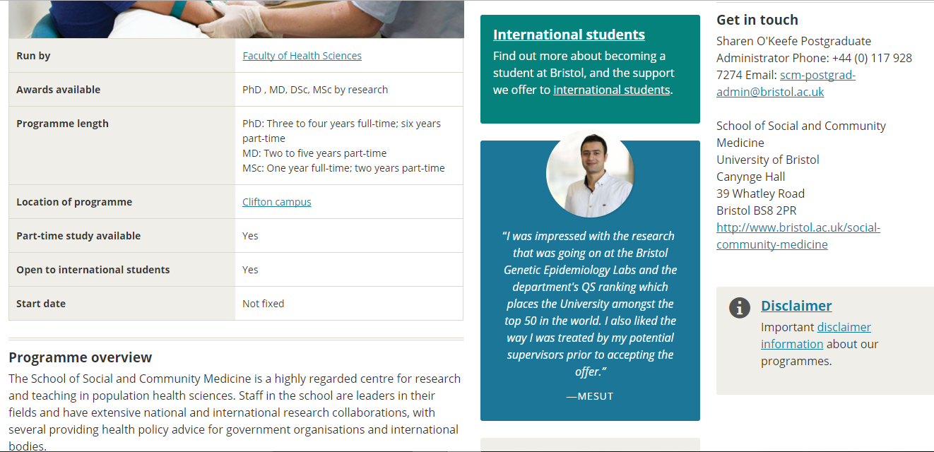 mesut_erzurumluoglu_bristol_social_community_medicine